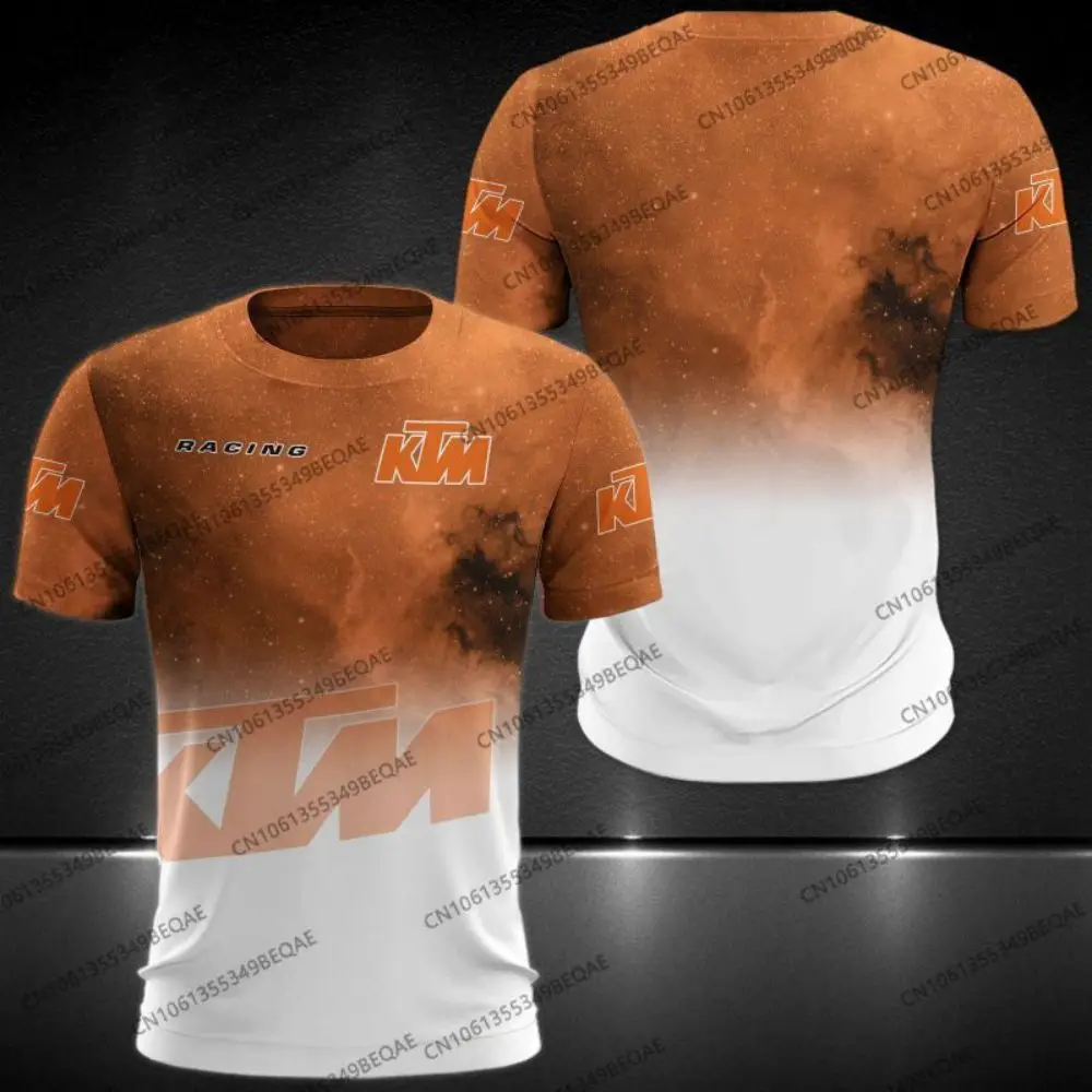 

Мужская летняя мотоциклетная футболка KTM с 3D-принтом, дышащая, быстросохнущая, повседневная, для мотокросса, байкерская, для ежедневной носки, размеры S-6XL
