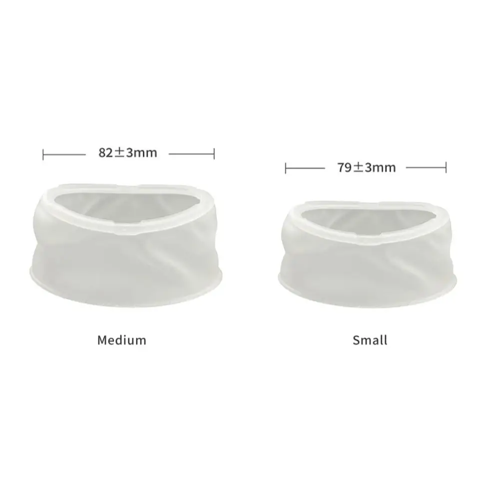 Dentpark 20 قطعة لكل صندوق ثلاثية الأبعاد على شكل حرف O خالية من اللاتكس ضام شفاه الأسنان متوسط/صغير لتقويم الأسنان وعزل استعادة