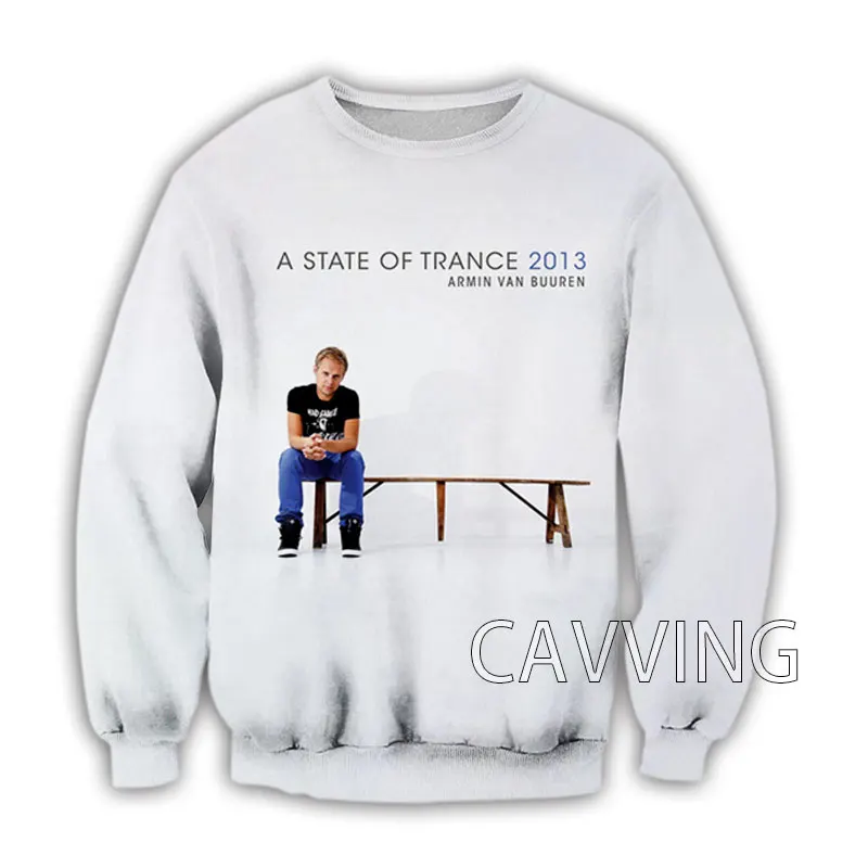 

CAVVING 3D Printed Armin Van Buuren Crewneck Sweatshirts Harajuku Styles Tops Long Sleeve Sweatshirts for Men/women