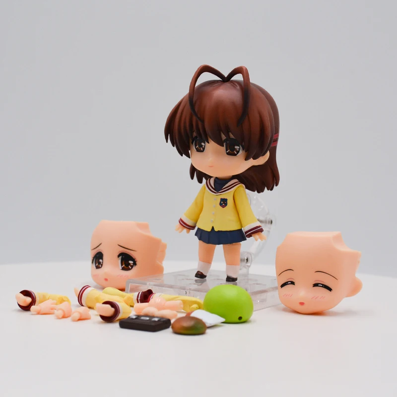 #869 CLANNAD Nagisa Furukawa Anime Girl Figure Tomoyo Sakagami Action Figure Clannad Dango Figurine Collectible Model Doll Toys