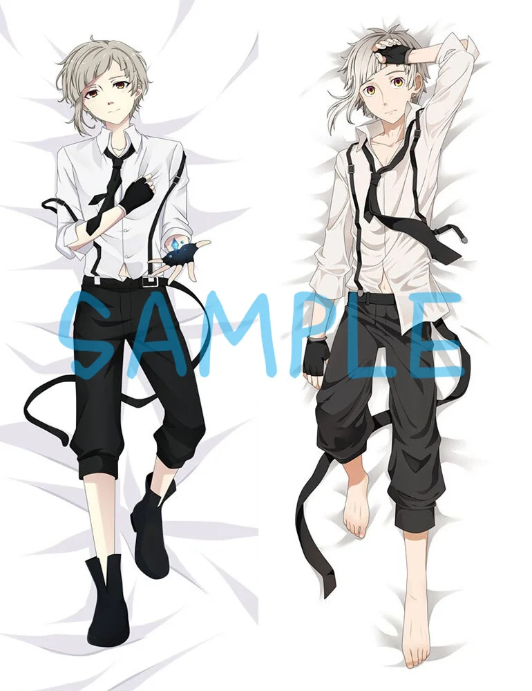 Anime Nakajima Atsushi Cosplay Cartoon Star Dakimakura Pillow Case Hugging Body Prop