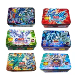 Anime Yu Gi Oh Rare Cards Yu-Gi-Oh Game Collection Chinese Language Cards Kids Toys Gift With Iron Box