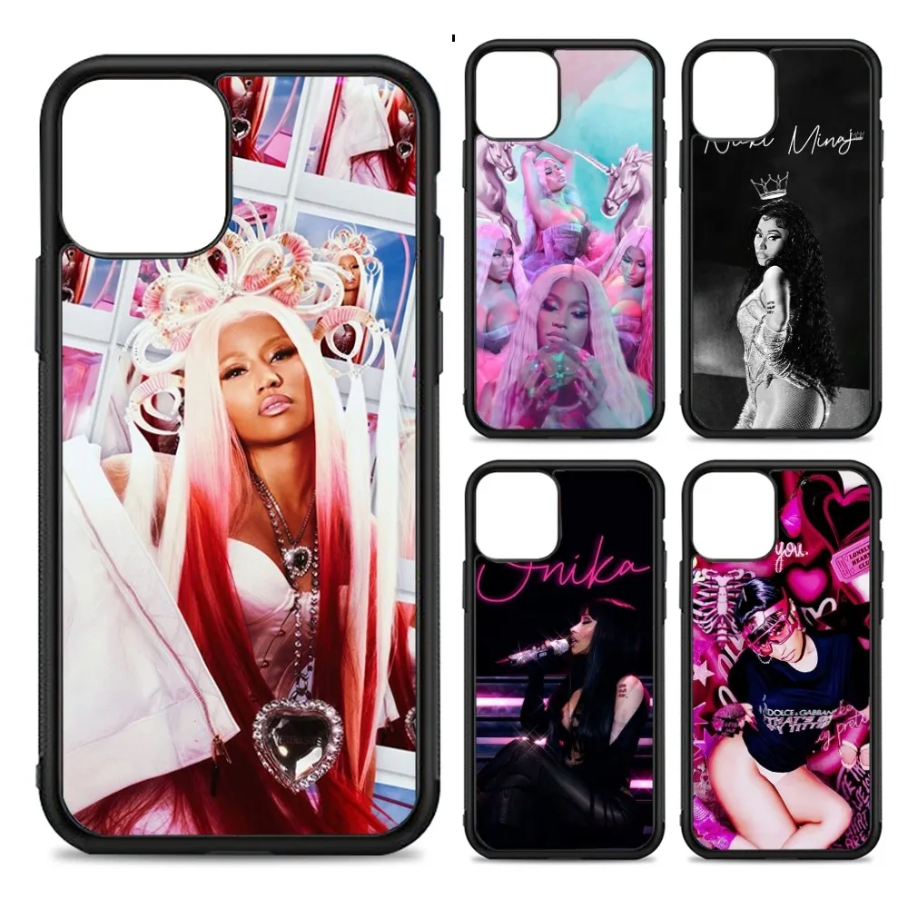 Hot Singer N-Nicki M-Minaj Phone Case Silicone PC+TPU For For IPhone 11 12 13 14 15 16 Plus Pro Max Cover