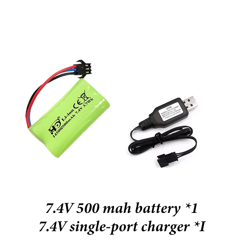 

Popular MN82 MN82PRO MN82S MN78 MN128 MN99S MN168 Remote Control Car 7.4V 500mAH 2S Lithium Battery Parts