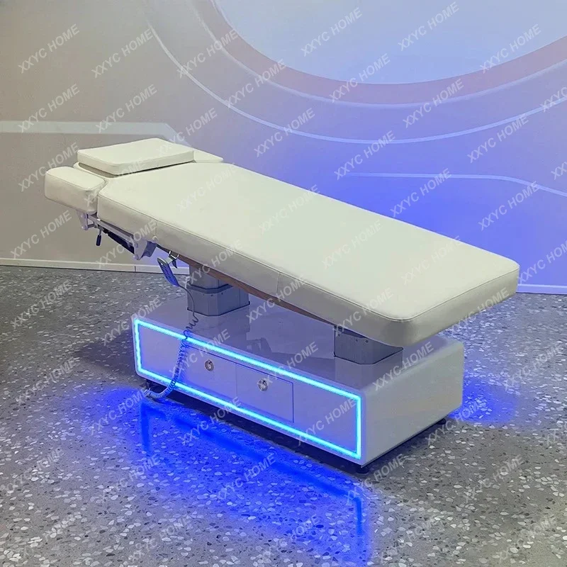 High-end electric beauty bed, beauty salon special spa massage physiotherapy bed, lifting medical aesthetic facial injection bod