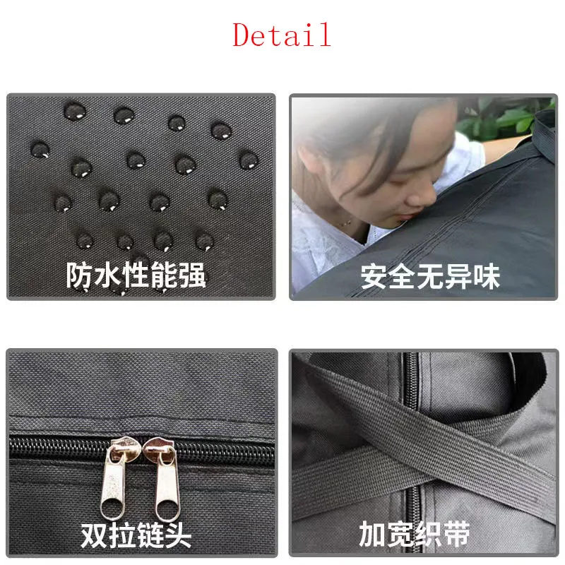 New Foldable Oxford Cloth Hand Luggage Bag For Men High Capacity Portable Travel Clothes Storage Bags Zipper Unisex Moving Bag