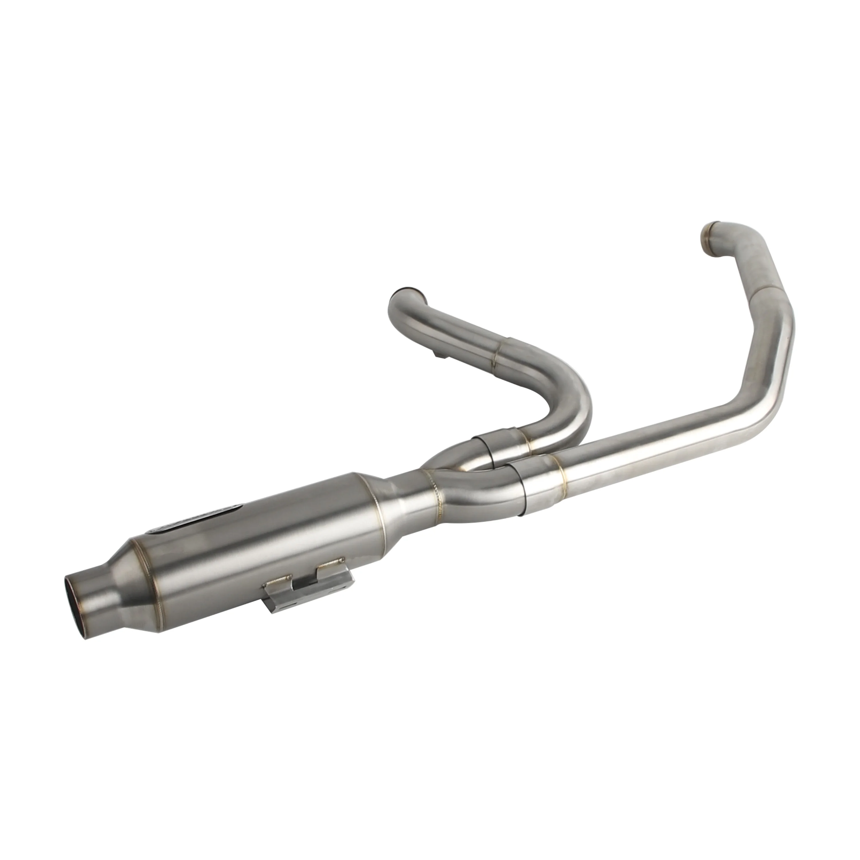 Deep Tone & High Performance Motorcycle 2-Into-1 Exhaust Pipe For Harley Touring Electra Glide/Road King/Street Glide 2017-2025