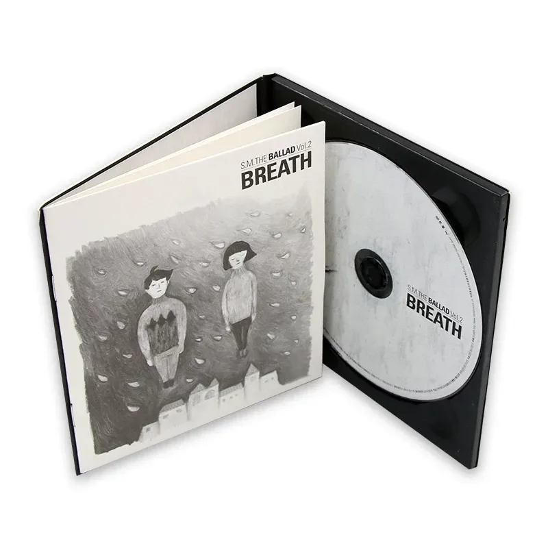 S.M. the Ballad vol.2 Breath CD Korean Version with Theme Book for KPOP Fans view 3