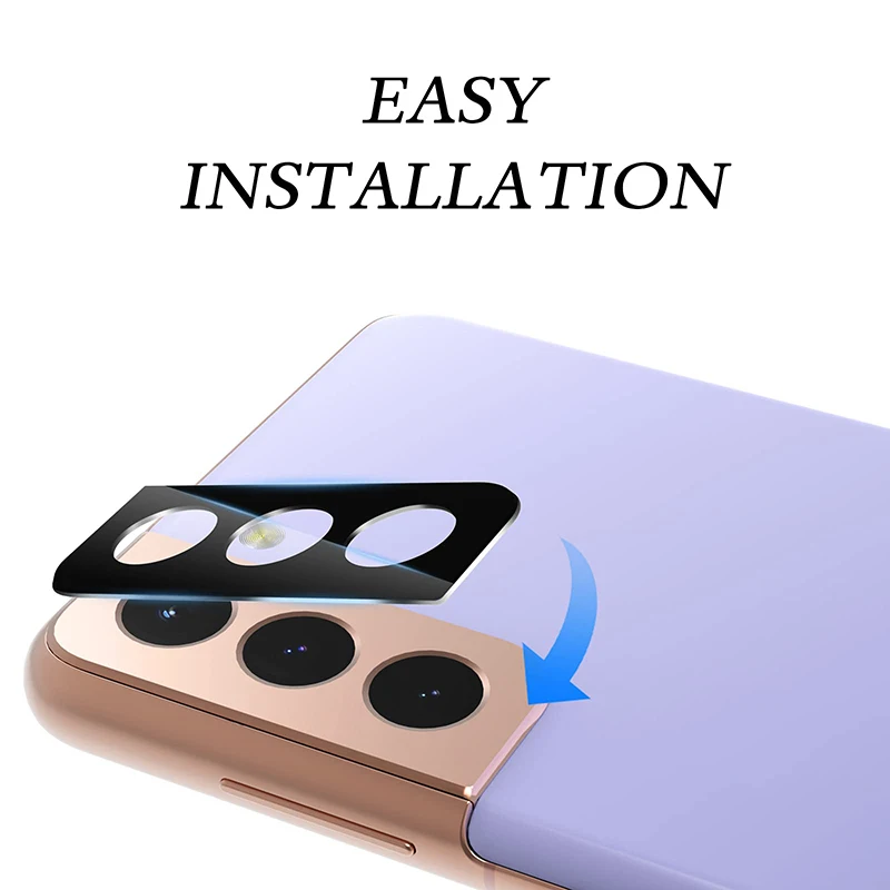 عدسة ثلاثية الأبعاد حامي الكاميرا لسامسونج S21/الترا غطاء كامل غطاء الكاميرا لسامسونج S21 Plus حامي الكاميرا الخلفية