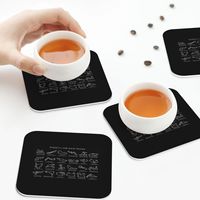 F1 Race Tracks Coasters Kitchen Placemats Waterproof Insulation Cup Coffee Mats For Decor Home Tableware Pads Set of 4