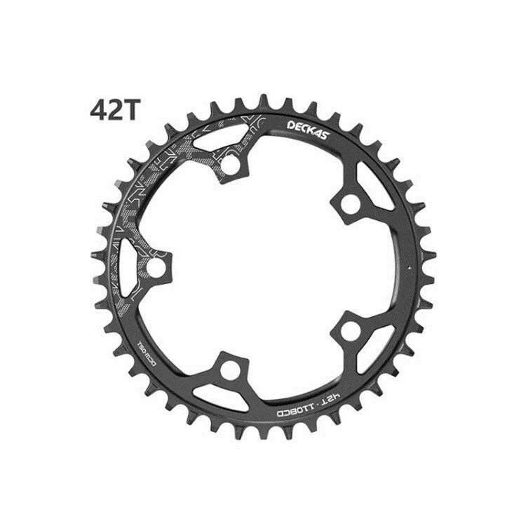DECKAS KEOS 110BCD Kettingblad 36T-52T Fietskettingwiel voor Shimano SRAM 5 Bolt Racefiets Smalle Brede Crank Fietsaccessoires