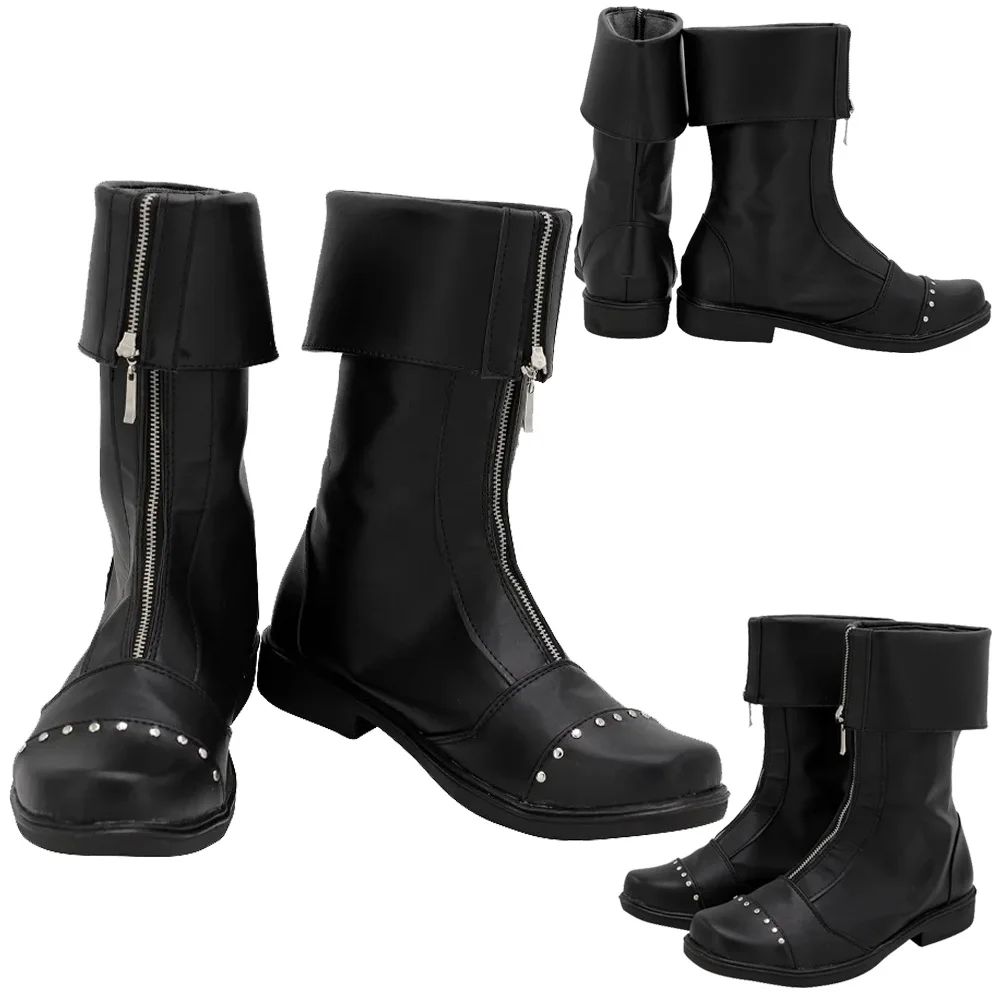 

Cloud Cosplay Shoes Boots Final Cosplay Fantasy VII Christmas Roleplay Disguise Game Anime Halloween Footwear