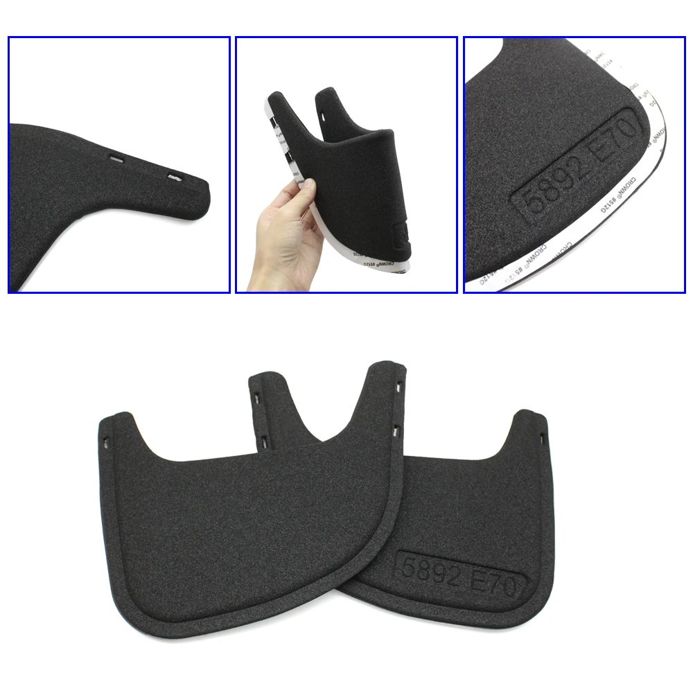 Interior Car Front Dashboard Steering Wheel Lower Sponge Backplate Cover Replacement For BMW X5 X6 E70 E71 E72 2007-2014 view 4