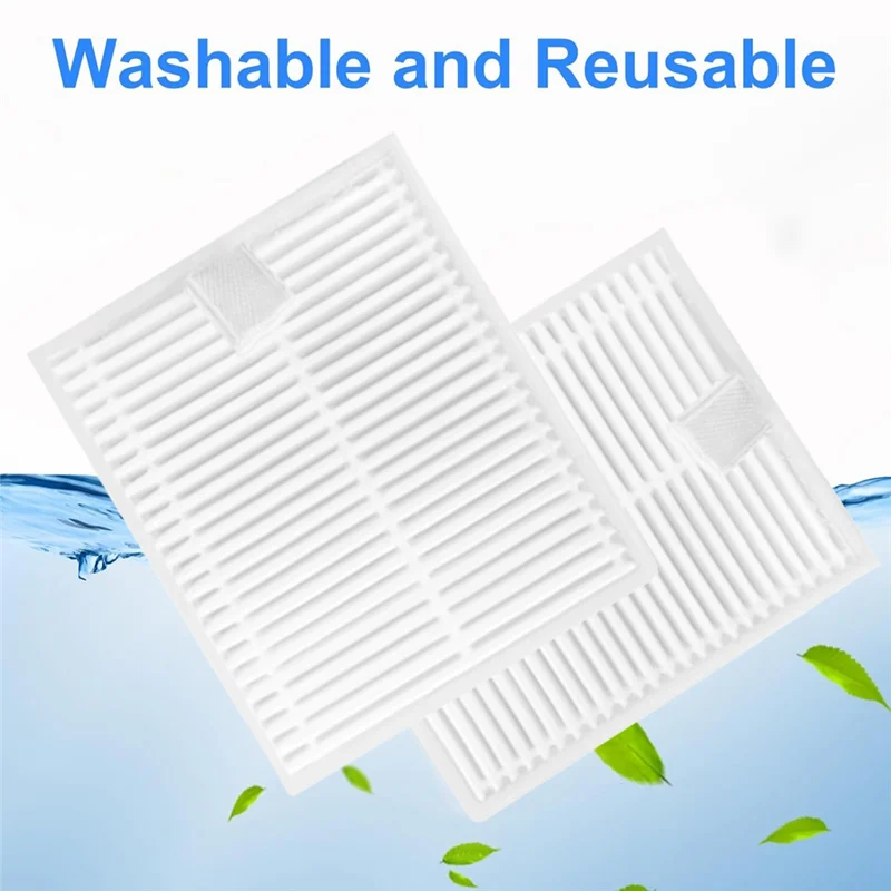 A74G-10PCS peças de reposição do filtro hepa para roborock q7 m5/q7 m5 +/q7 l5 aspirador peças filtro lavável e reutilizável