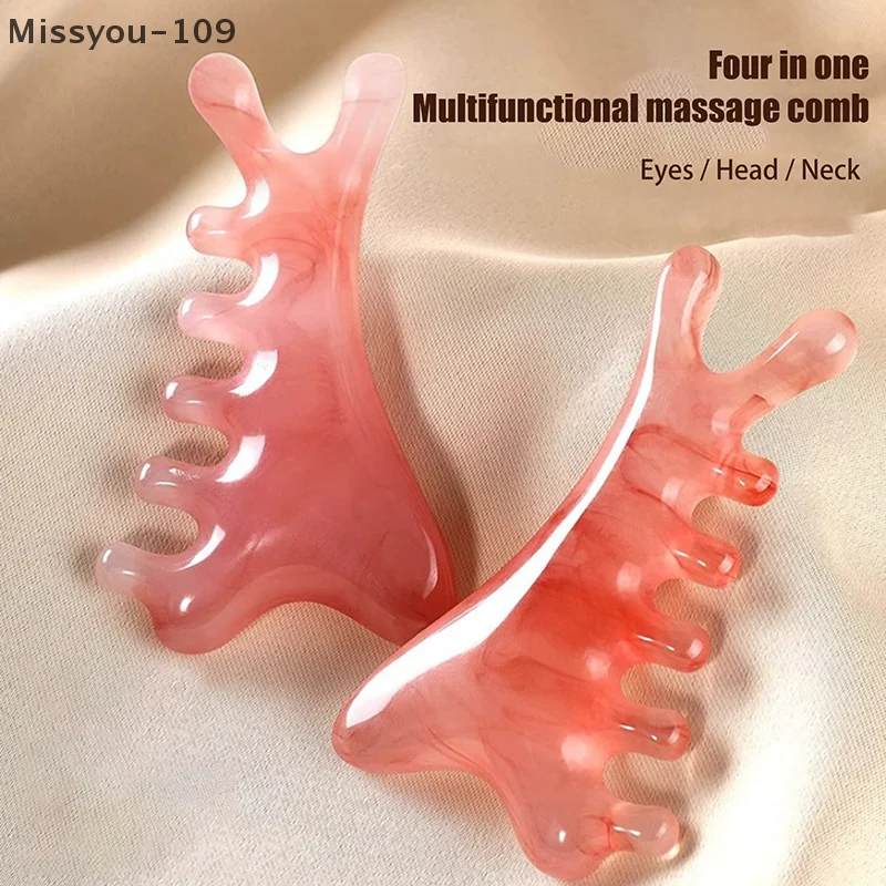 

1 шт., большая массажная расческа из смолы дельфина, меридиан, расческа с пятью широкими зубьями, антистатическая гладкая расческа для волос