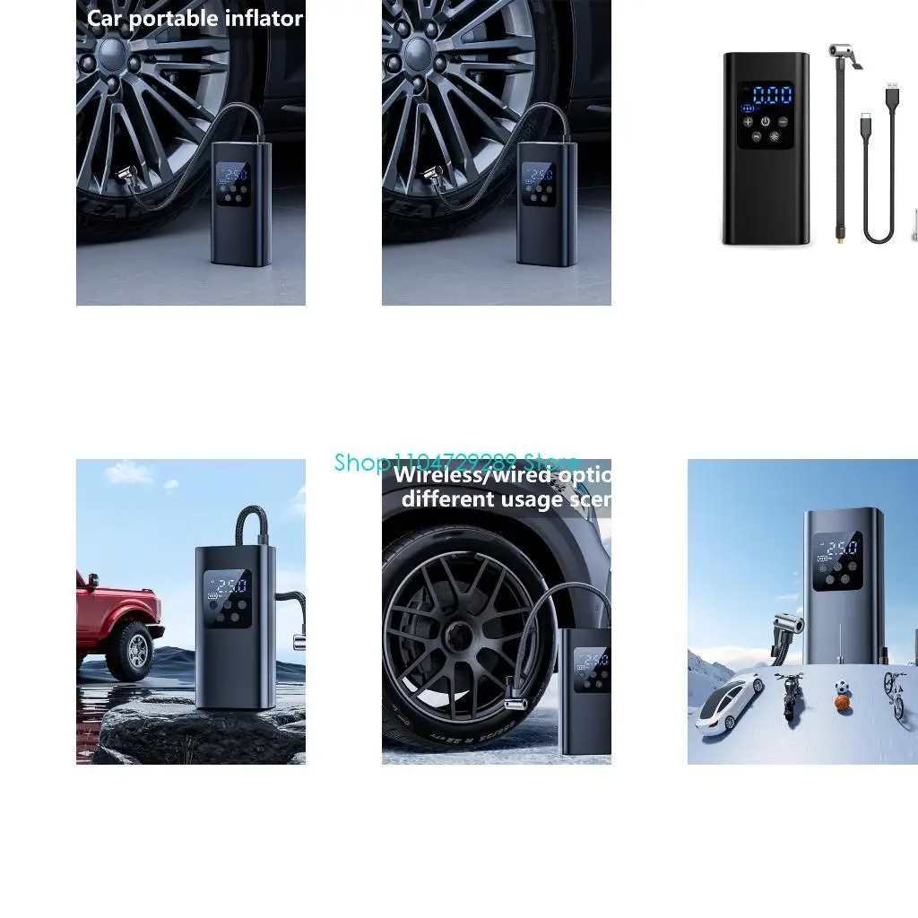 

Цифровой дисплей для автомобильного электрического воздушного компрессора.