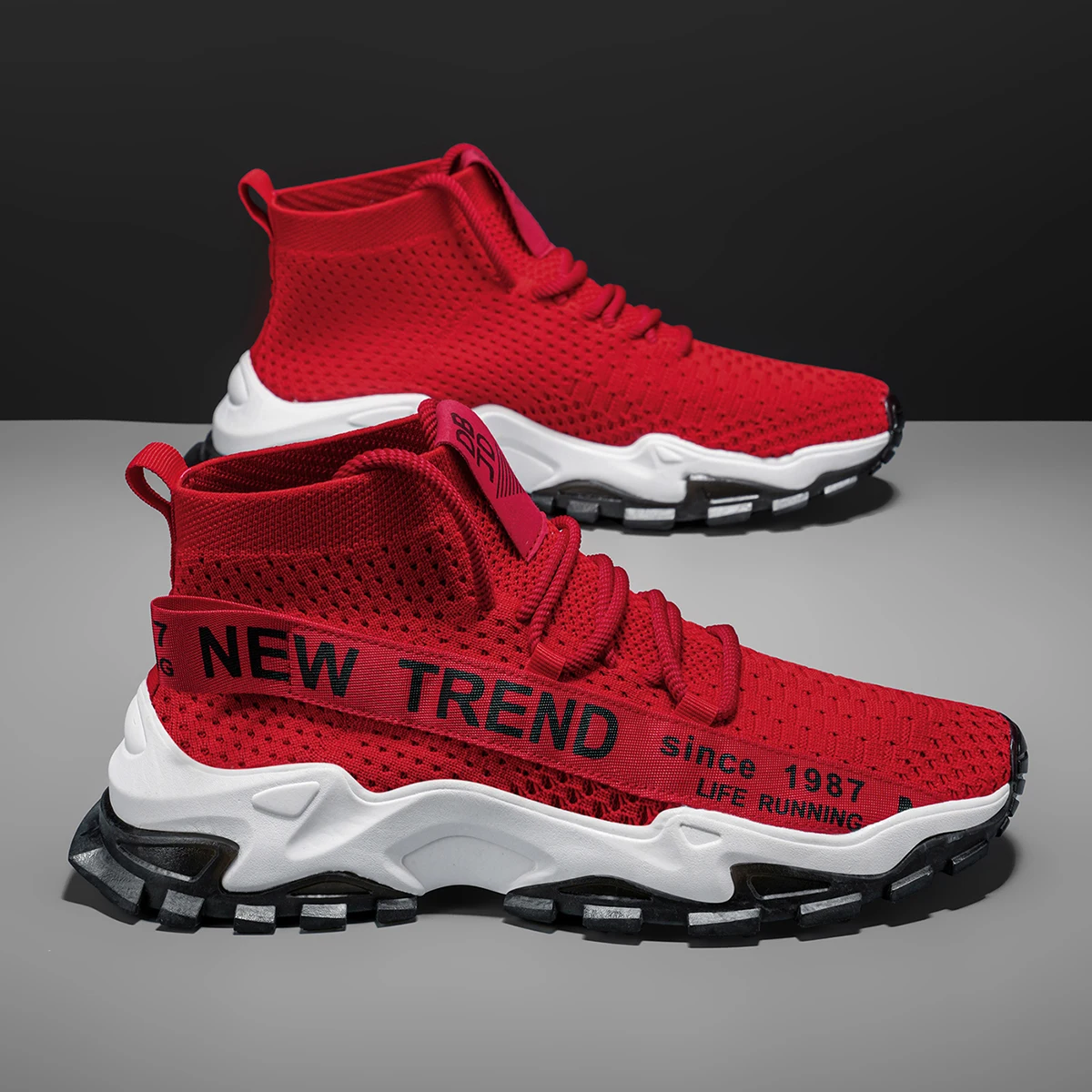 Men's Large Size Outdoor Hiking And Running Shoes Comfortable Casual Versatile Fashionable Sports Shoes for Couples Training image 2