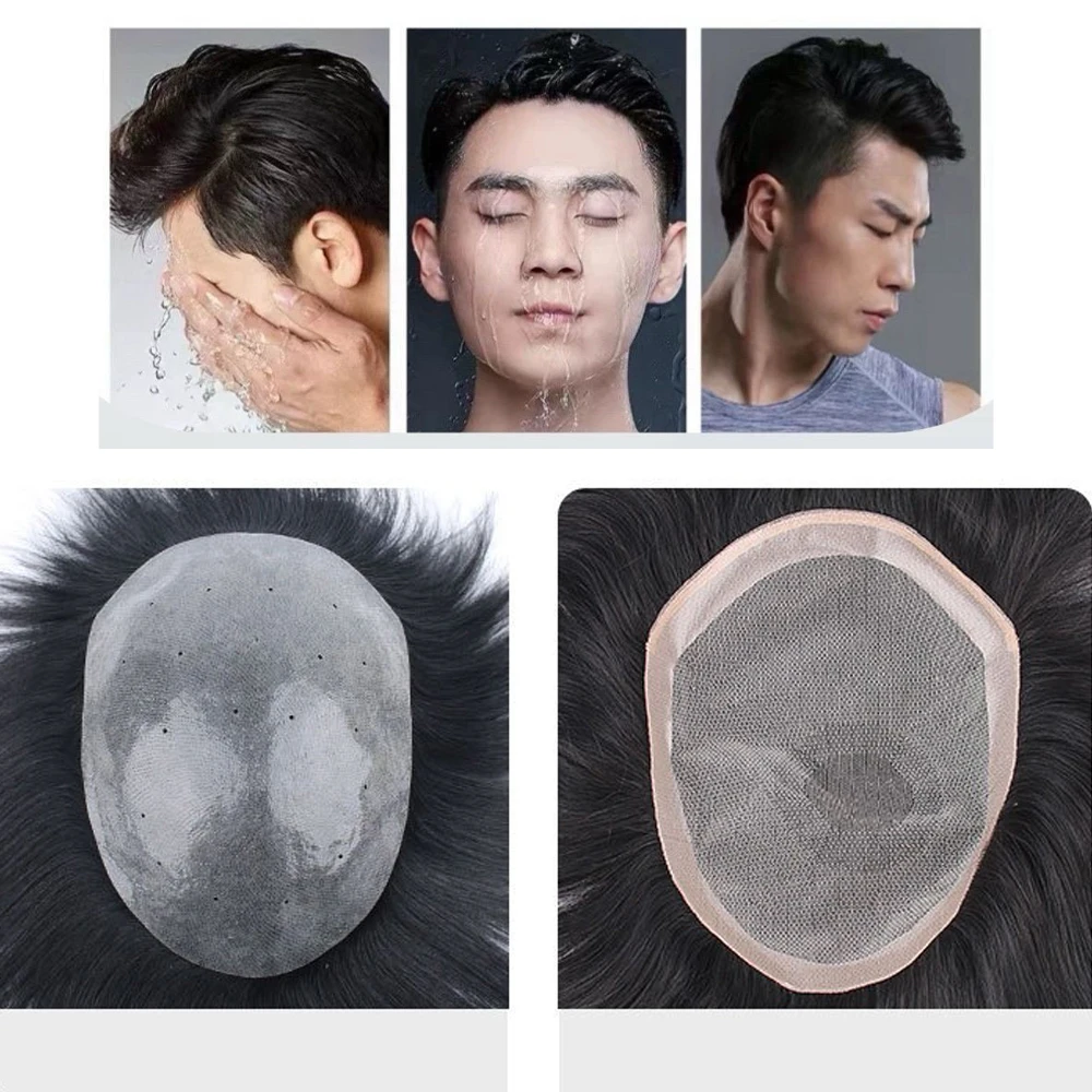 36/72개 블랙 양면 테이프 7.6cmX2.2cm 레이스 프론트 가발용 구멍 포함 접착제 쉬운 적용 헤어 익스텐션 테이프