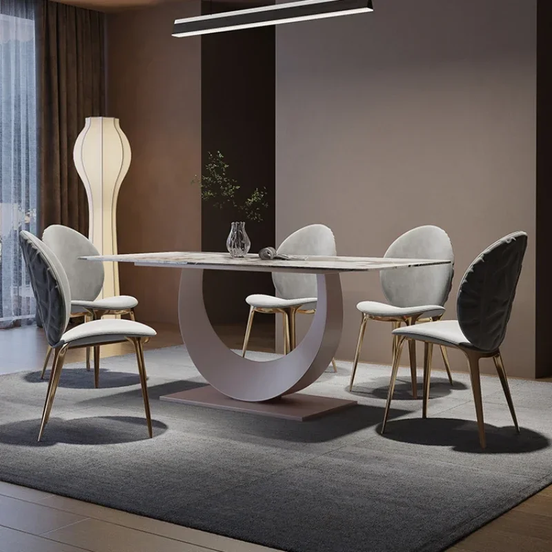 Dining Tables and Chairs Set Simple Modern Rectangular Dining Table Household Small Apartment