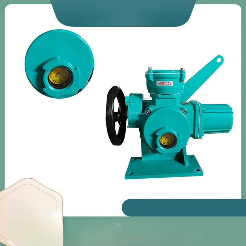 Angular stroke electric actuator, motor overheating protection LCD liquid crystal display, protection grade IP67
