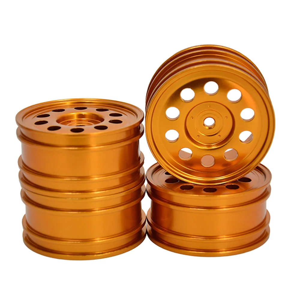 Aluminum 26mm Wheels for Tamiya BB-01/TA02/TA02S/TA02SW/XV01/TT-02 Type-S/TT-02 Type-SR, HSP, HPI and 1/10 RC On-Road Drift Raci