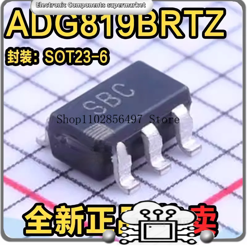 5P/lot ADG819 ADG819BRT ADG819BRTZ SBC SOT23-6 New original IC In Stock Can order