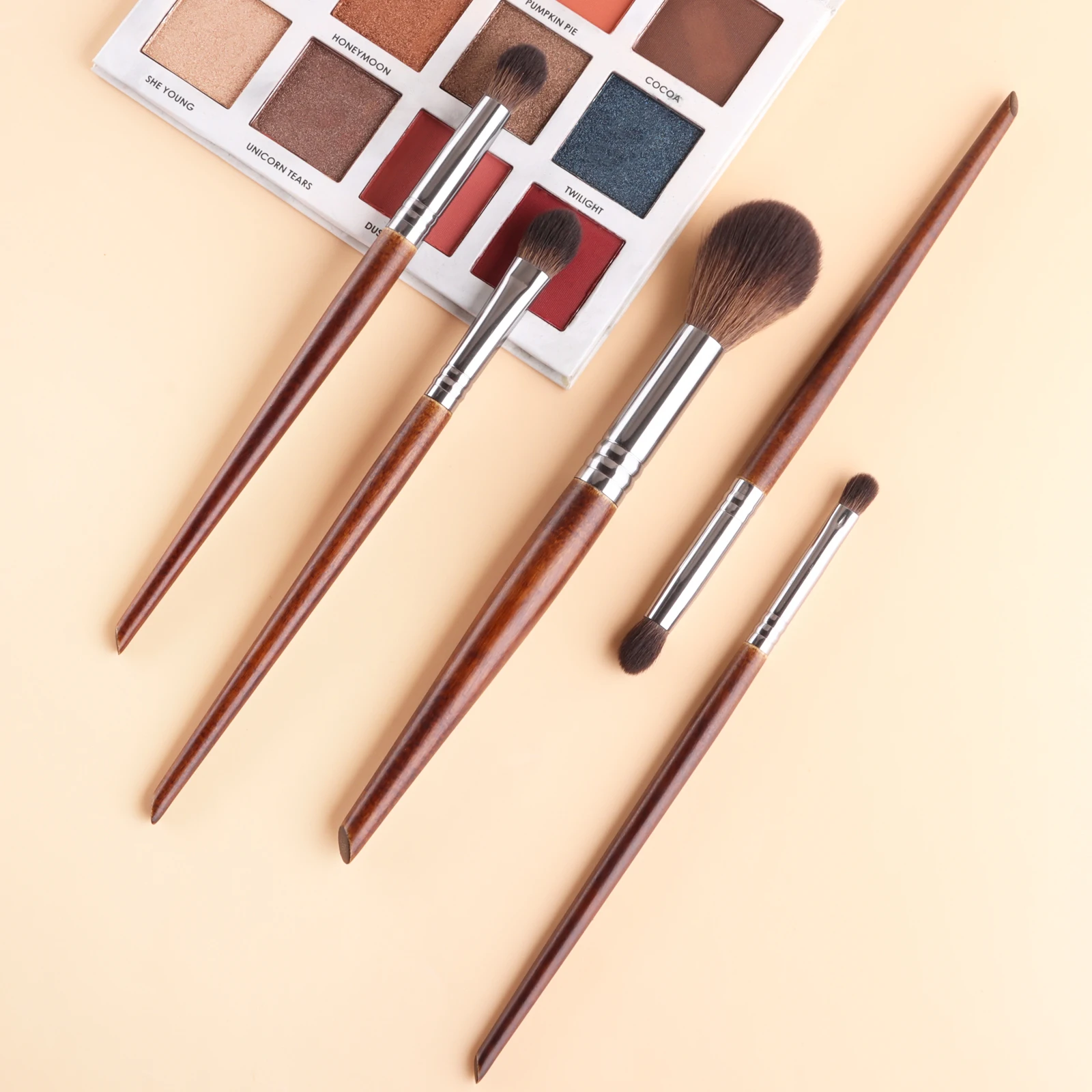 5 pcs Natural Makeup Brushes Set Eyeshadow Make Up Brush Kit for Makeup nabor kistey Blending pinceaux maquillage