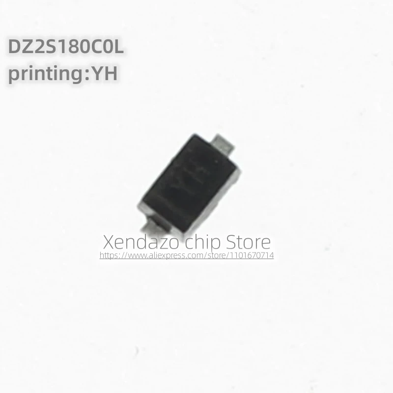 10pcs/lot DZ2S180C0L DZ2S180CZL DZ2S180 Silk screen printin YH SOD-523 package Original genuine Diode