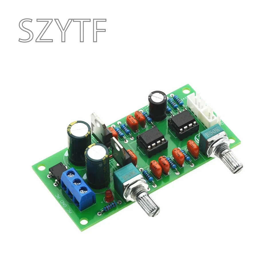 Dual Power Low-pass Superheavy Subwoofer Filter Board Bass Split Filter Machine Finished Kit PCB Empty Board