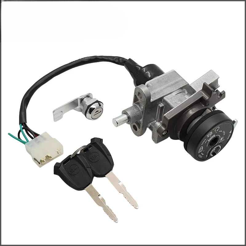 

For Sym Xs125t-16c Fiddle 4 Motorcycle Electric Door Lock Set Lock Key Ignition Switch Lock