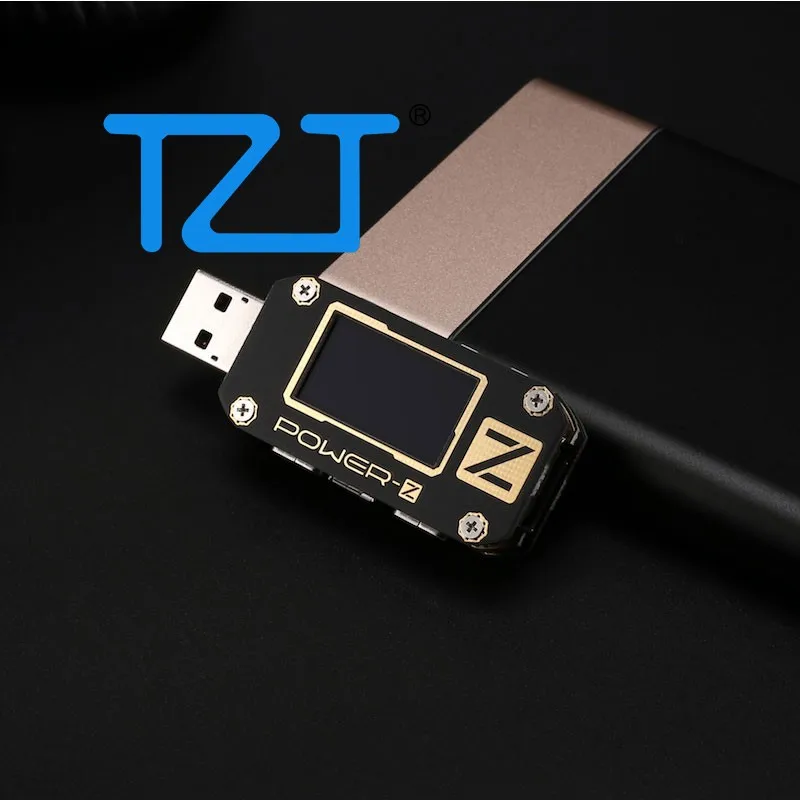 TZT POWER-Z KM001 برو USB PD تستر USB PD الزناد ل QC3.0/2.0 شرك 24 فولت 5A الجهد الحالي كشف