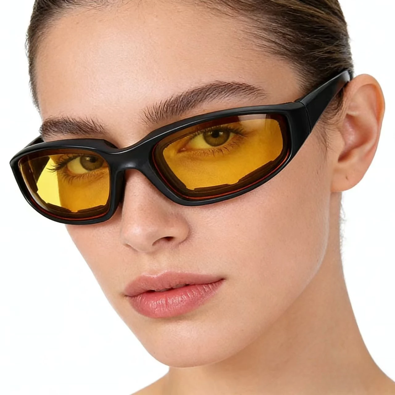 Winddichte Staubdichte Fahrrad-Sonnenbrille |   Gepolsterter Komfortsitz |   UV400-Schutz-Sportbrille für Motorradfahren, Radfahren, Wandern