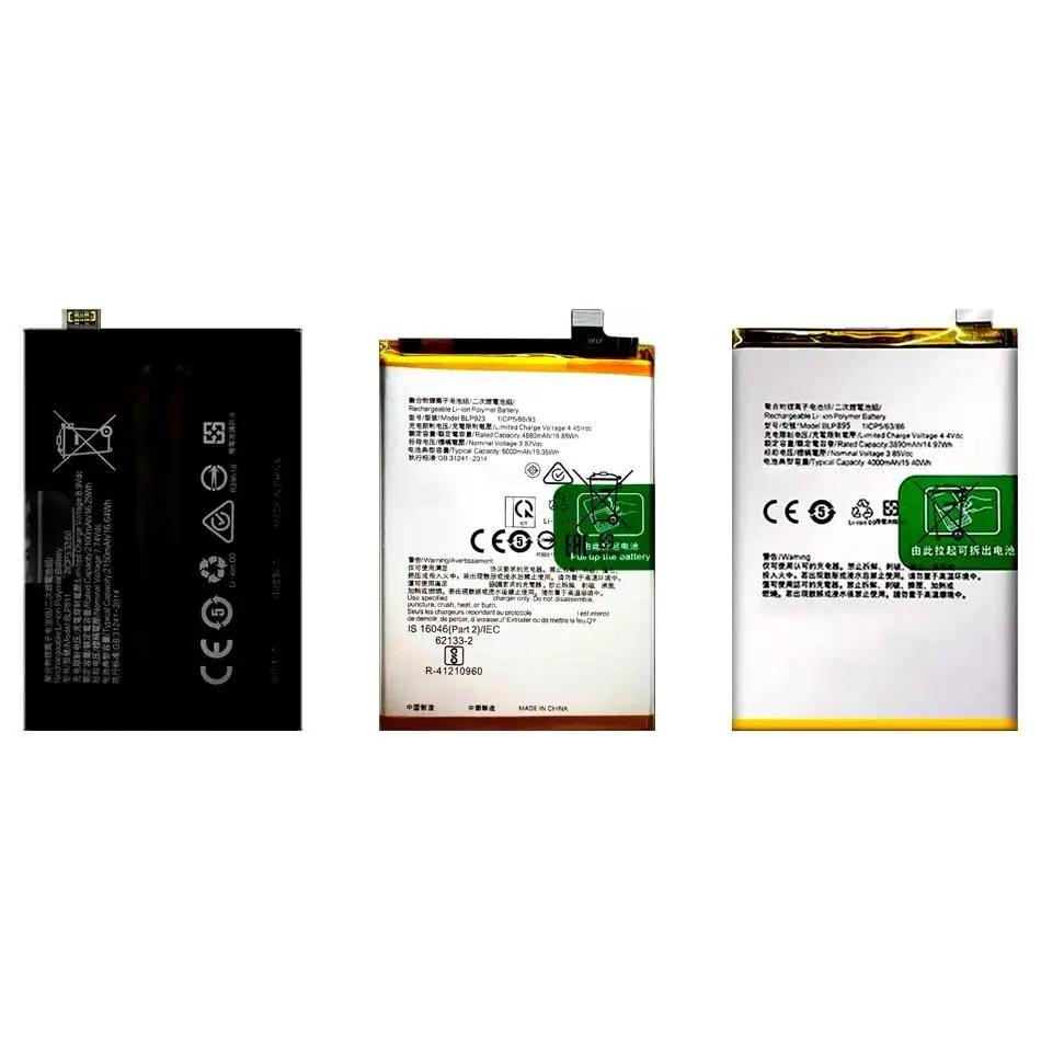 

4300-5000 мАч для Oppo 2022A57 5Ga57 A77 Find Reno 7 SE 7SE PEAT00 5G Plus 2020 2022 4G Lite Батарея BLP895 BLP811 BLP923