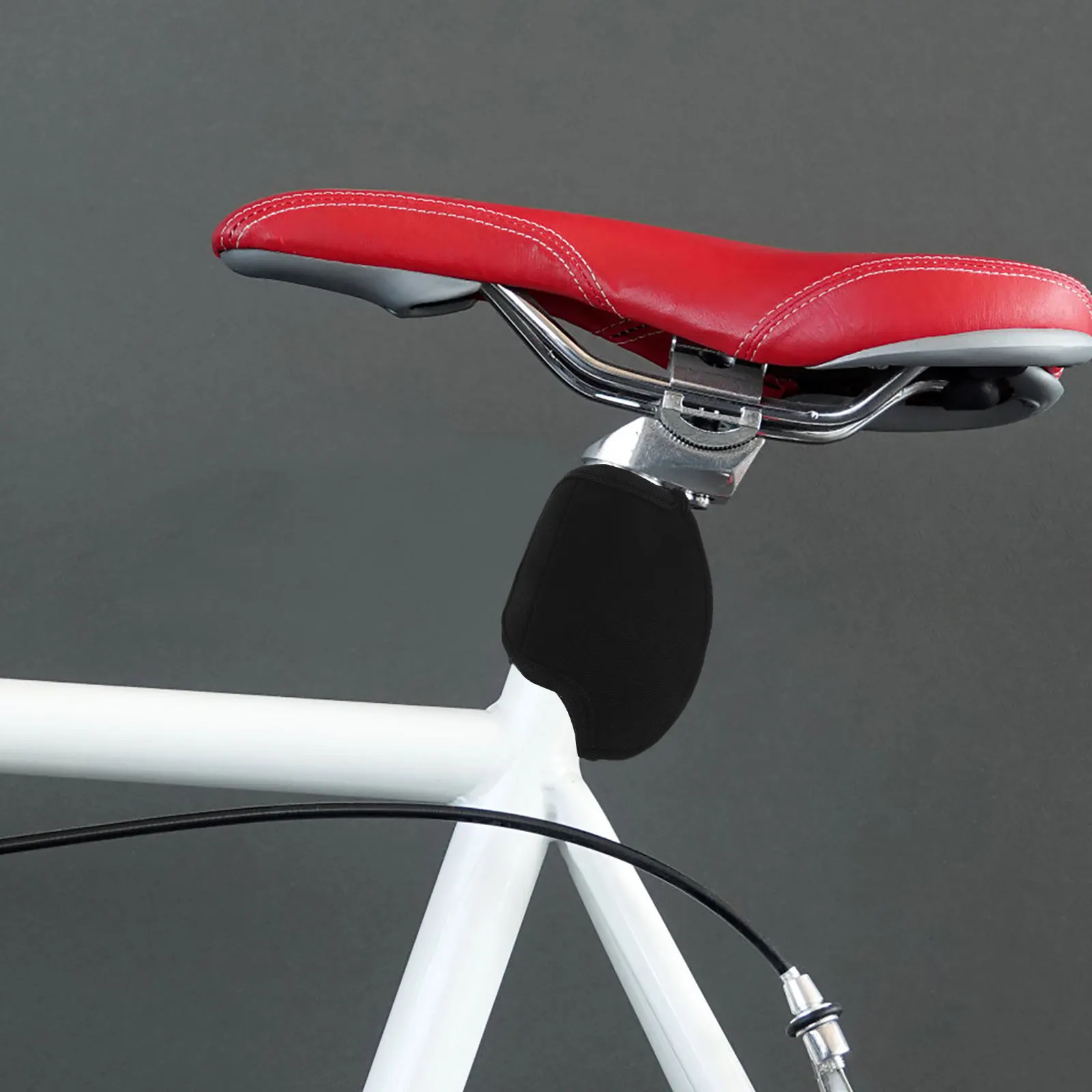 

Shock Absorbing Seatpost Cover for Bicycle Suspension Systems Dust and Water Resistant Protection for Mountain Road Cycling