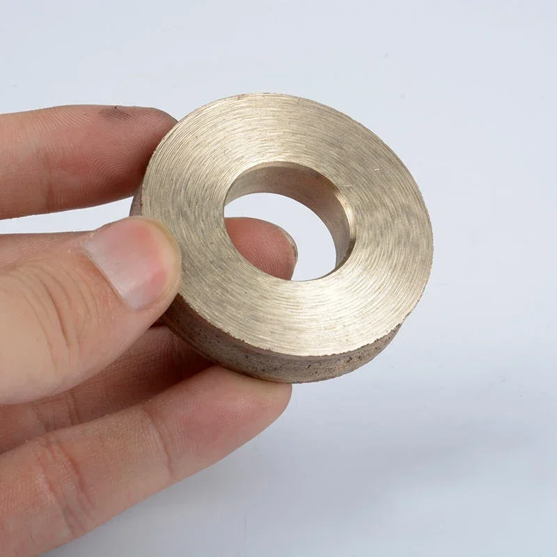 Small portable glass edging machine sintered diamond grinding wheel 50mm diameter profiler straight edge round edge