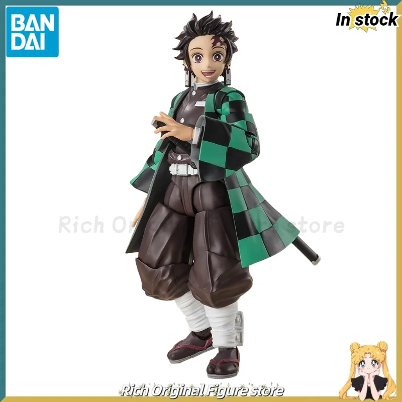 

【In Stock】Original BANDAI SPIRITS S.H.F Demon Slayer: Kimetsu No Yaiba Kamado Tanjirou Toy Finished Ornaments