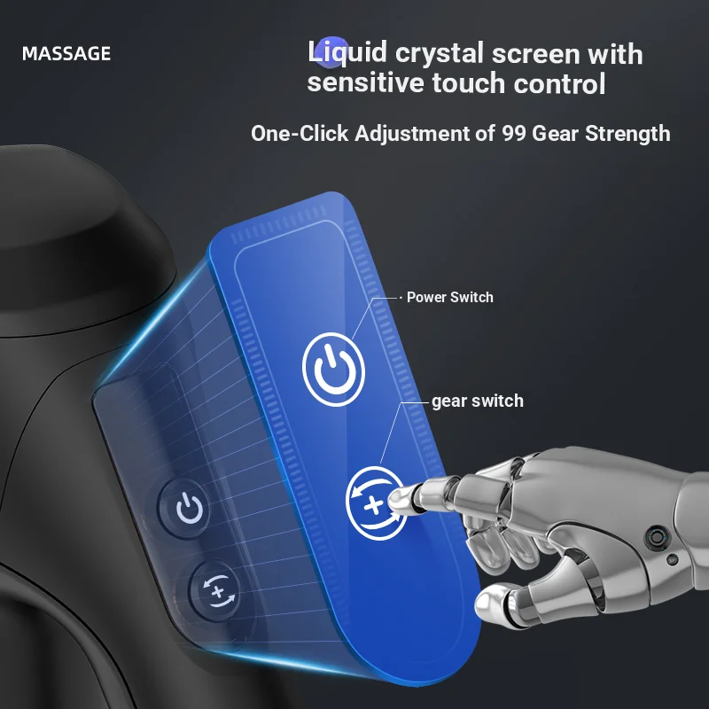 Modern Minimalist Design Fascia Massage Tool Attachment for Personal Care Appliance Deep Muscle Therapy Recovery Set