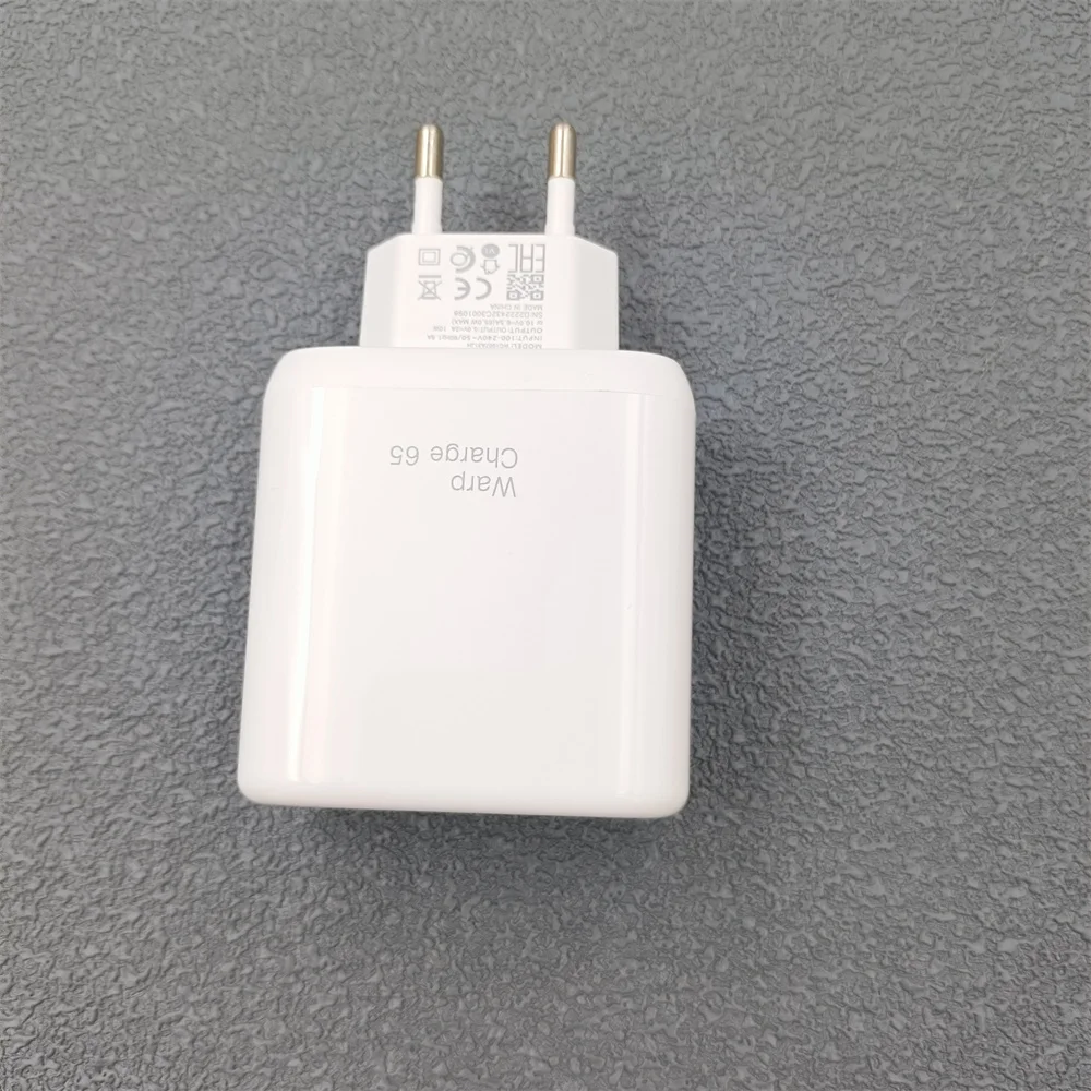 65W Fast Warp Charger For Oneplus 1+ 9 Pro 9R 8T 8 7T Pro 10R Nord 2 2T 3 CE2 N10 N100 N30 N20 EU Wall Adapter USB Type C Cable - náhled 2