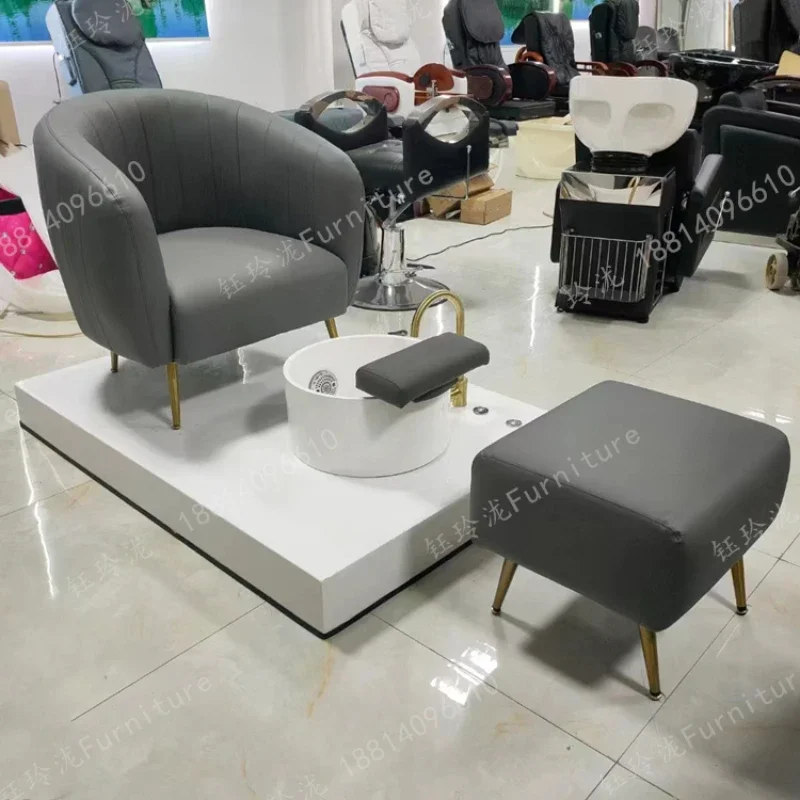 Manikur kaki Sofa pedikur kaki kursi mandi manikur pijat kaki SPA kursi tato alis Sillon De pedikur furnitur ZT