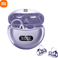 Xiaomi Bone Conduction Earbuds HIFI Bluetooth 5.4 Wireless Clip on Ear With Digital Display Waterproof Sport Headsets With Mic