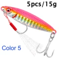 5pcs 15g color 5