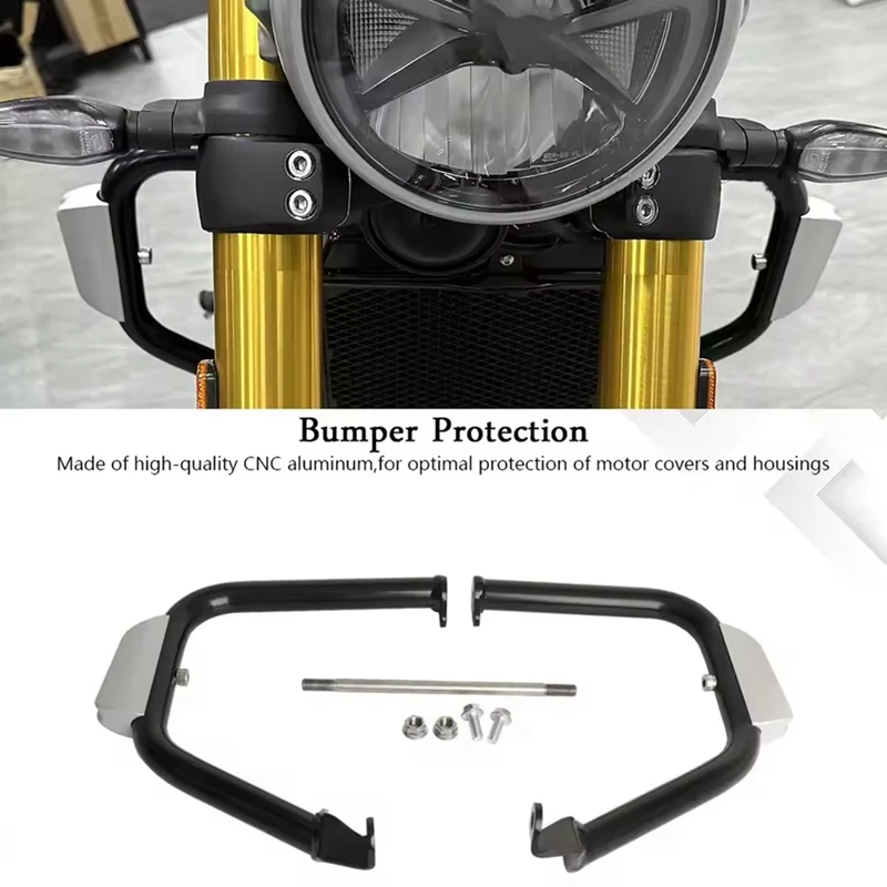 

M0t-rMotorcycle Accessories Frame Protection Engine Bumper Kit for Speed 400 Scrambler 400X Speed400 2024