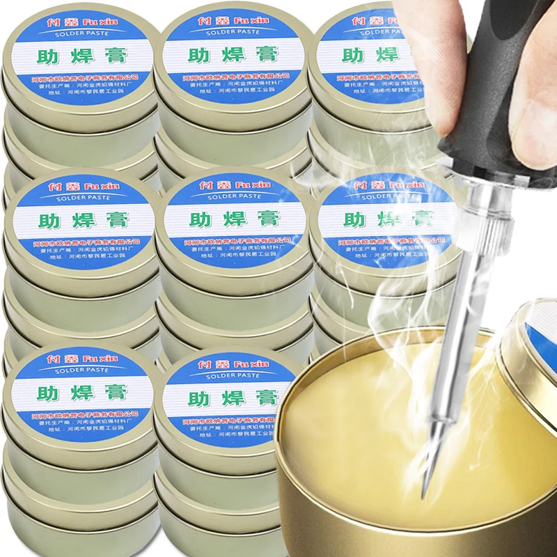 Solder Paste Rosin Fluxes Soldering Iron Tip Resurrection Cream Electrical Soldering Iron Oxide Iron Welding Tip Repair Supply