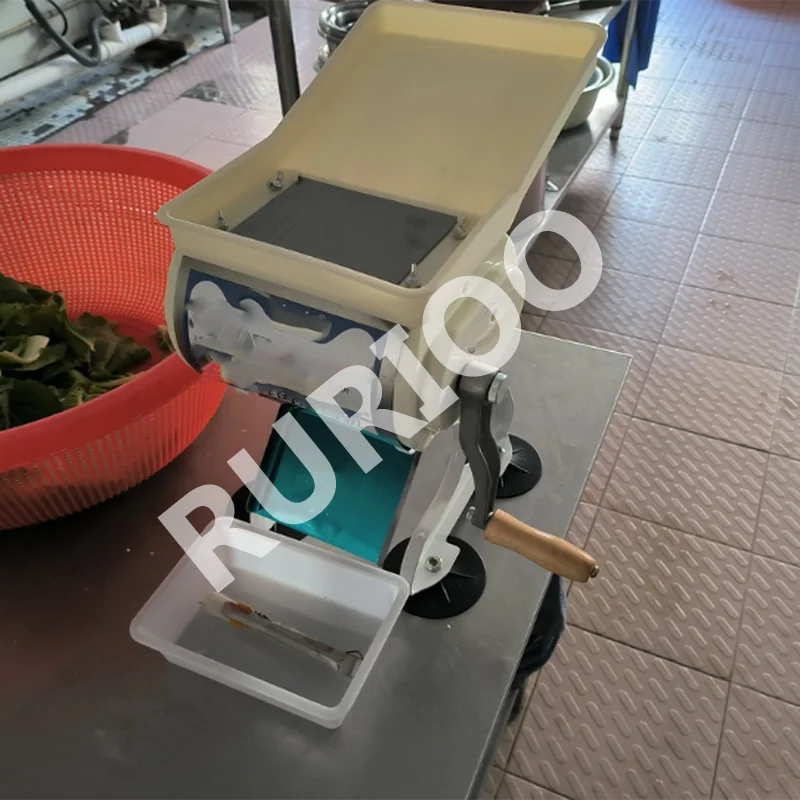 Hand Crank Meat Slicer For Household & Commercial Use Cut Pork Beef Chicken Vegetable Fruit