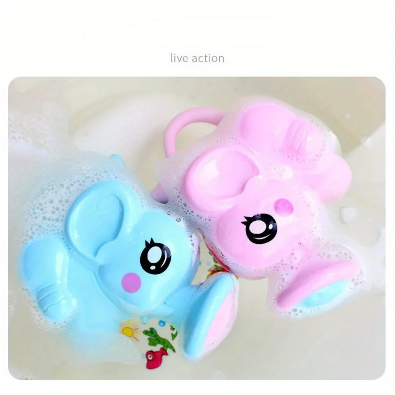 Baby Bath Toys, Cute Elephant Water Spray Shower Bath, Suitable for Parent-child Interactive Water Play Boys and Girls Toys