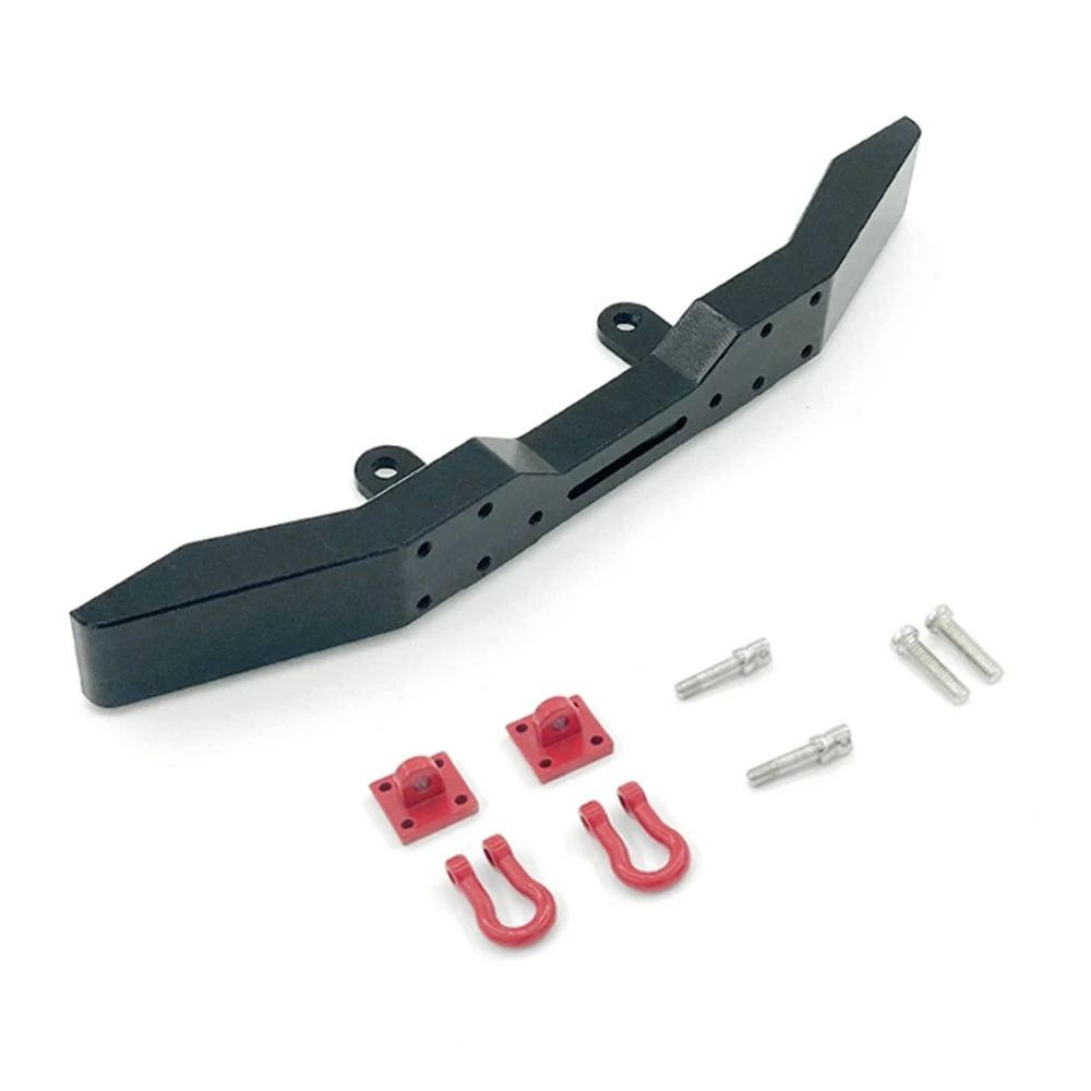 CJSD-Metal Front Bumper With Tow Hook For WPL B14 B24 B16 B36  Q60 Q61 Q62 Q63 RC Car Upgrade Parts
