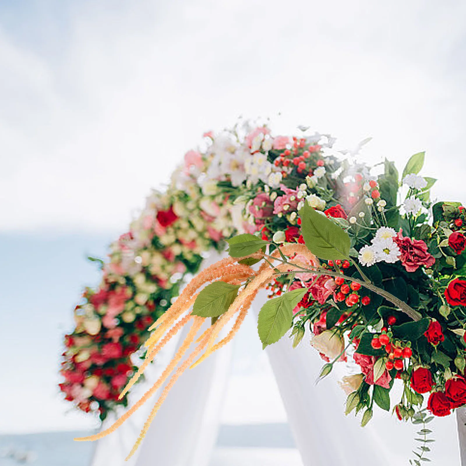 

Artificial Flower Decoration Fake Plants Hanging Wall Simulation Imitation Flowers Bride