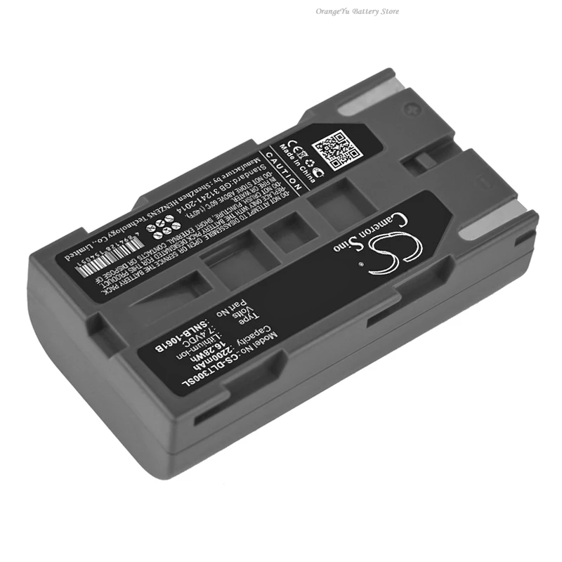 Replacement 7.4V 2200mAh Thermal Camera Battery SNLB-1061B for MAXKON Raytheon Thermal Imager, For RNO IR-384P,  For Dali T3 T8