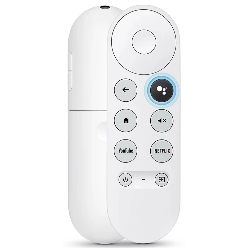 G9N9N Remote Bluetooth-compatible Voice Replacement Universal Remote Control Remote Controller for Google TV Chromecast 4K Snow