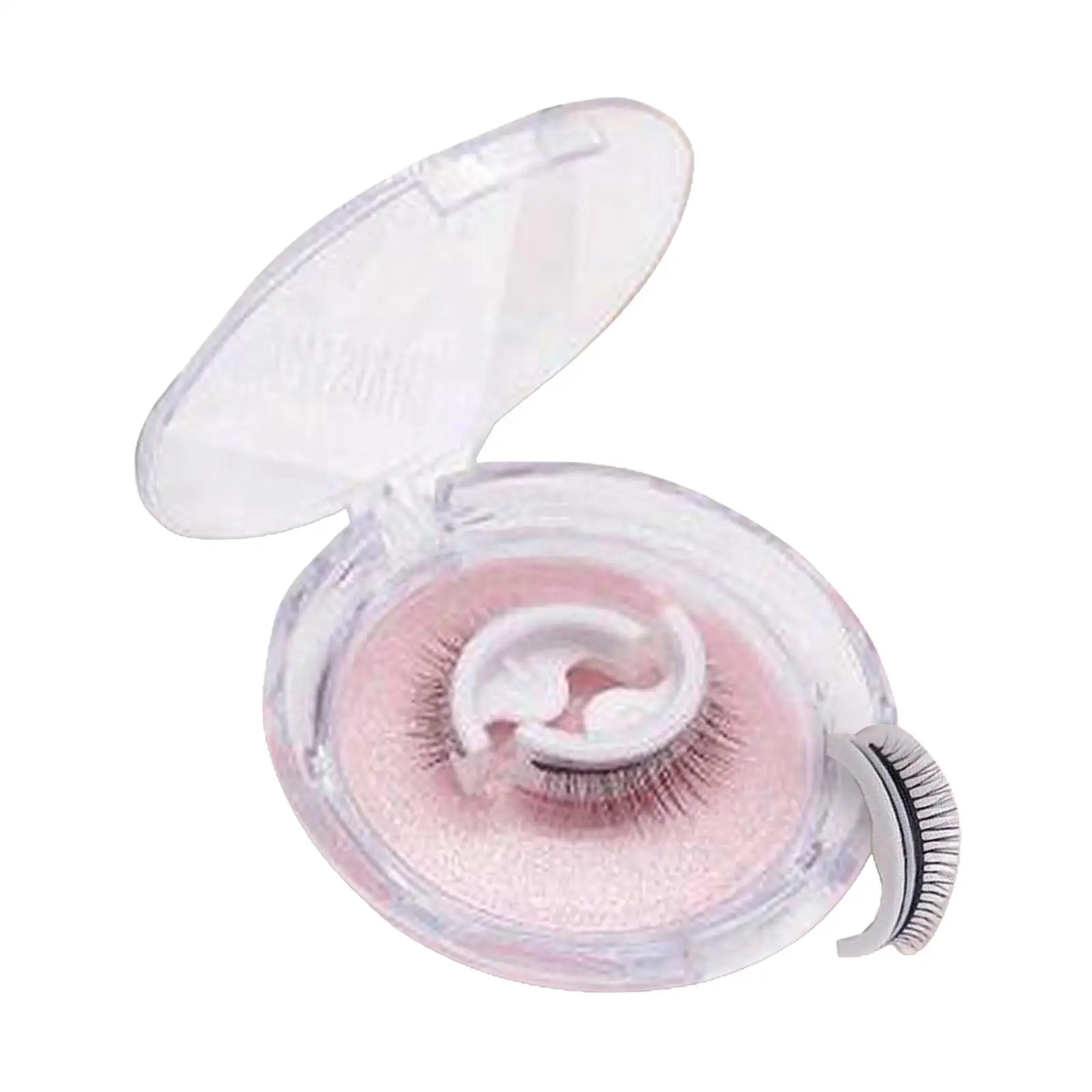 Fake Eyelashes Reusable Multiple Crystal Box Convenient Save Time Waterproof Comfortable 1 Pair for Christmas Girls Men Teens